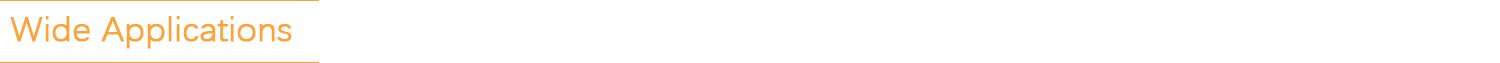 小标题-wide applications