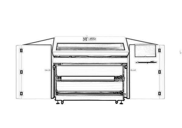 Impresora textil de doble cara