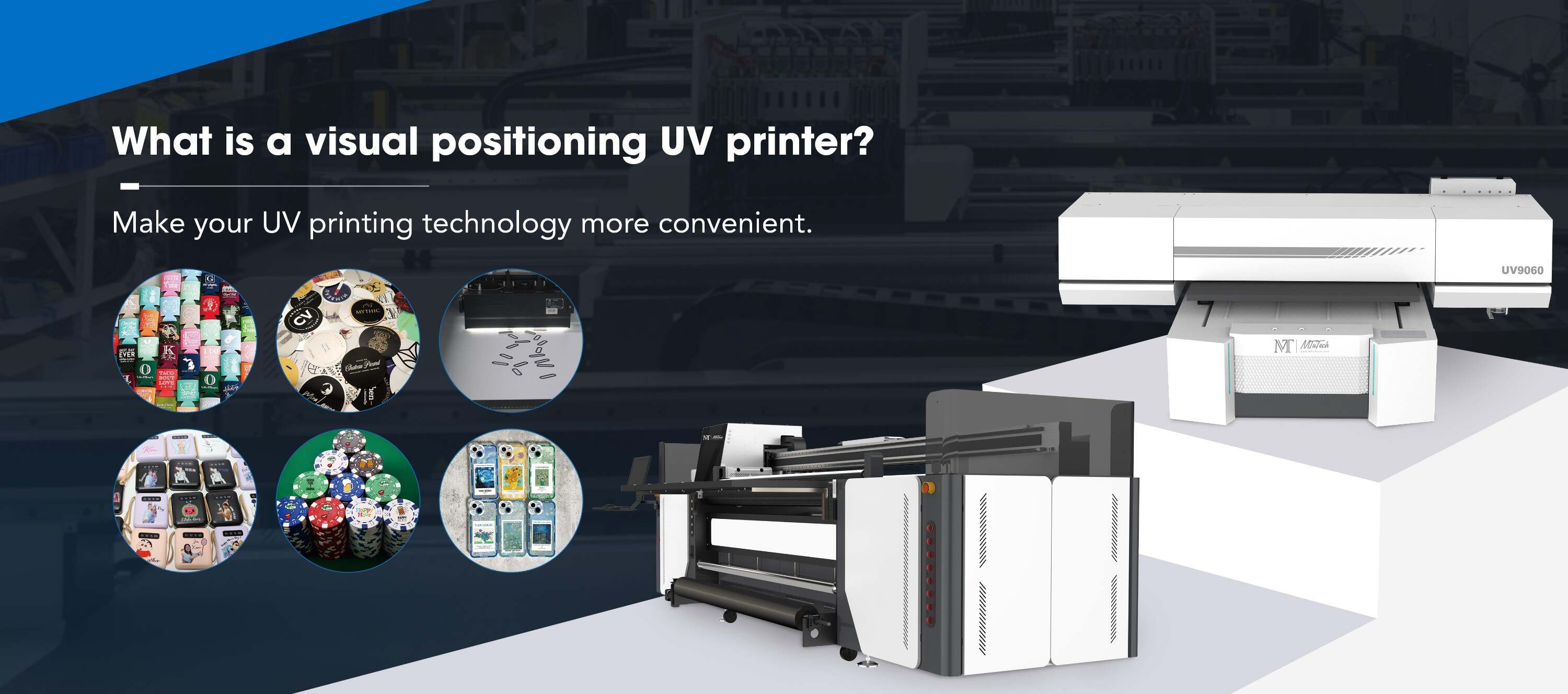 visual positioning uv printer
