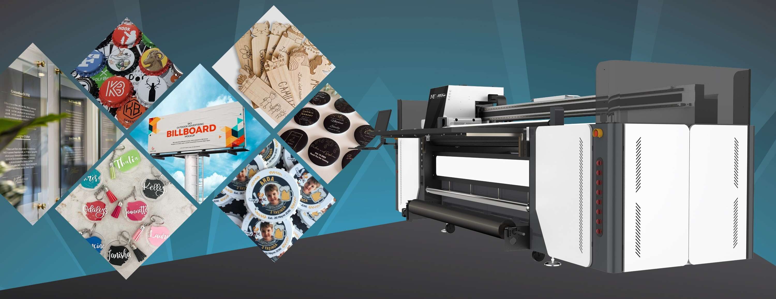 visual positioning uv printer