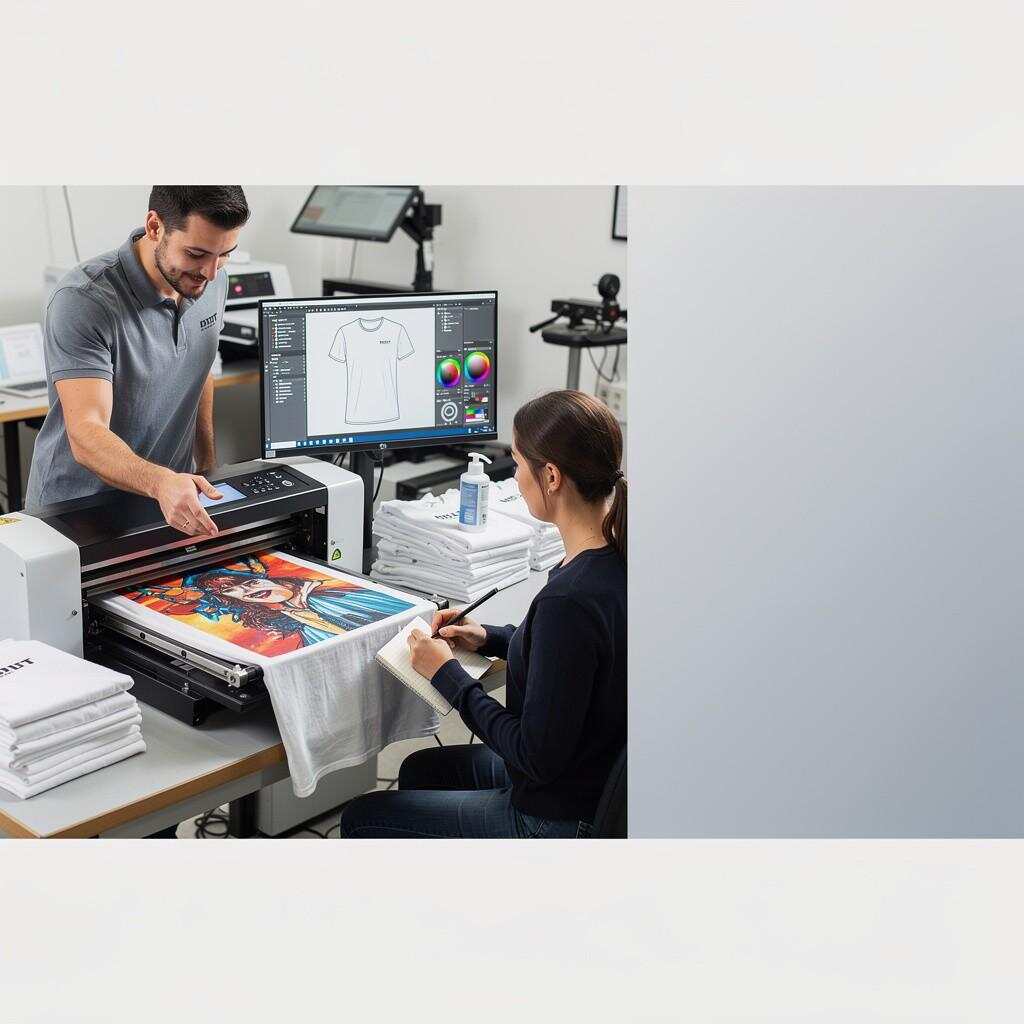 DTG printer training and skill development for beginners