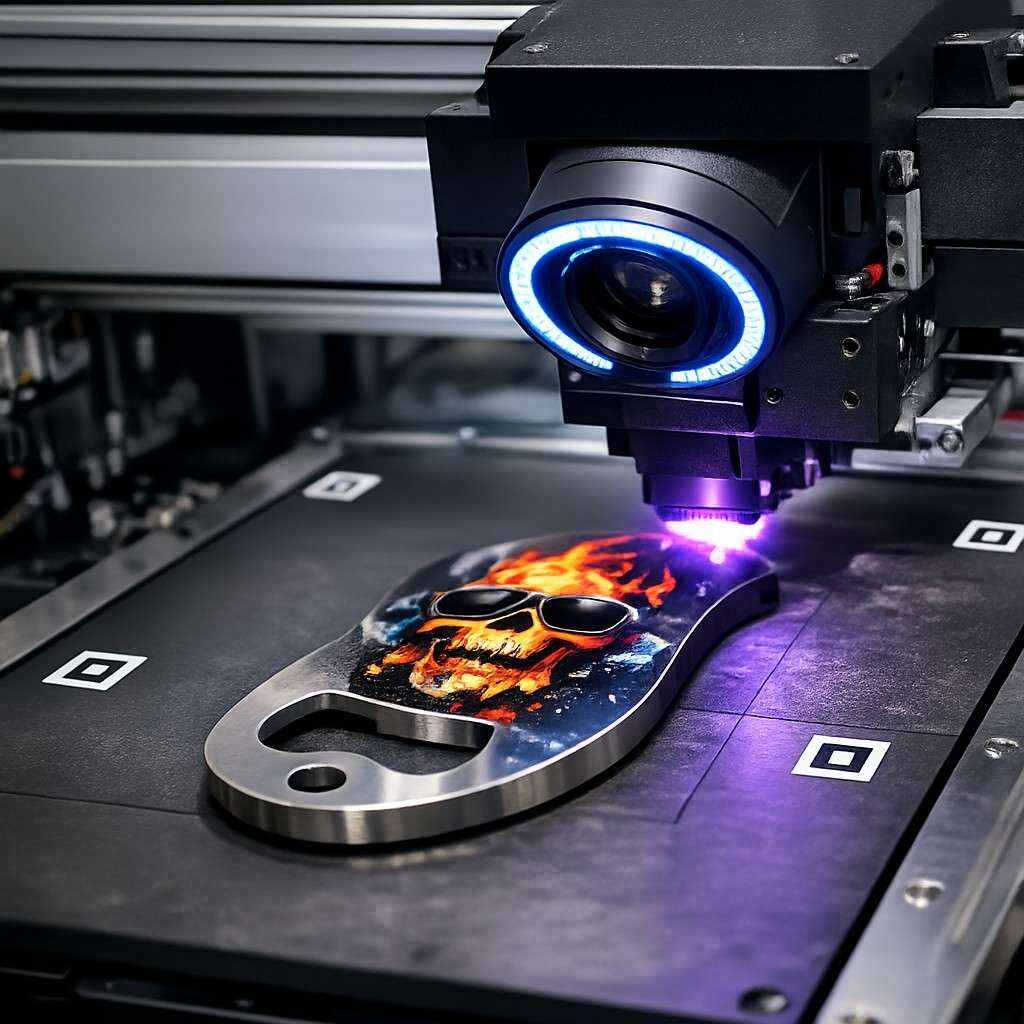 camera-based visual positioning system in uv printer